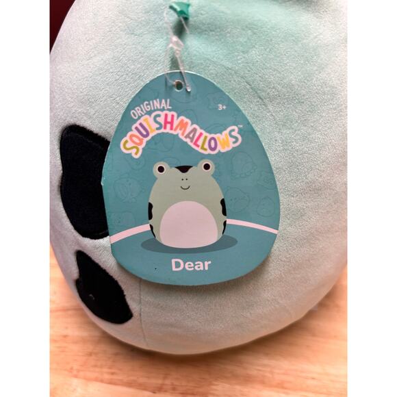 Squishmallows Poison Dart Frog Dear Mint Green Plush Stuffed Animal NWT 2022 11” - Picture 5 of 9